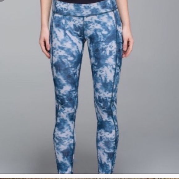NWOT Lululemon Full Length Leggings Tie Dye - Picture 7 of 7